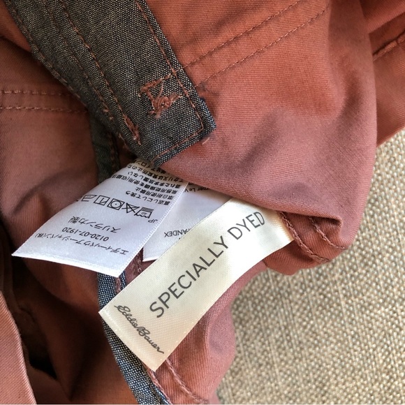 Eddie Bauer Size 6P Mauve Legend wash Stretch Button Front Pockets Jacket - Picture 6 of 10
